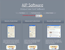 Tablet Screenshot of ajpowell.com